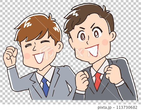 やる気あふれる男性 113730682