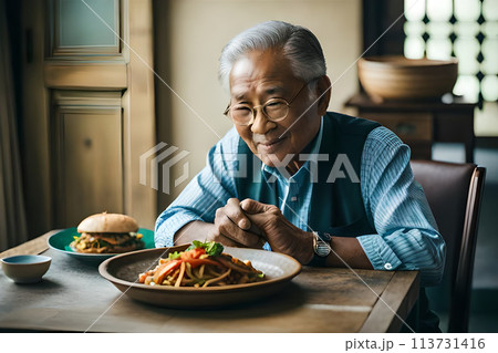 Food photography, Asian kitchen. Restaurant food menu photos 113731416