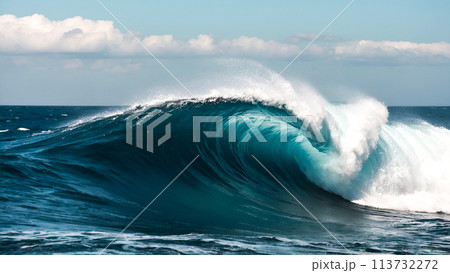 海の大波 113732272