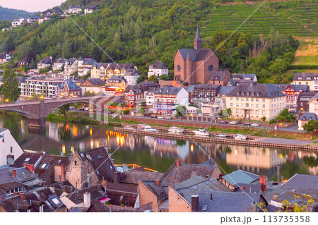 View of Cochem, Germany 113735358