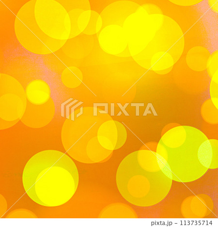 Orange bokeh background banner for Party, greetings, poster, ad, events, and various design works Orange bokeh background banner for Party, greetings, poster, ad, events, and various design works 113735714