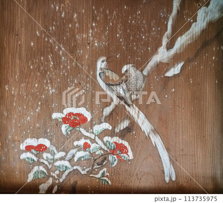 高澤観音日龍峯寺籠堂の天井絵 113735975