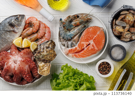 Seafood Platter Delight 113736140