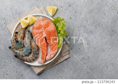 Seafood Platter Delight 113736143
