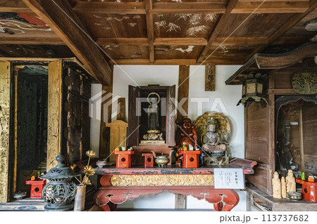 高澤観音日龍峯寺の籠堂天井絵 113737682