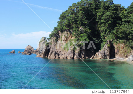 笹川流れの入り江 113737944