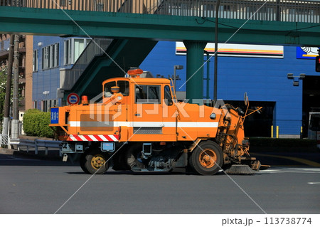 道路維持作業車(ロードスイーパー) イメージ 道路維持作業車(ロードスイーパー) イメージ 113738774