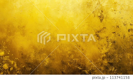 An industrial texture background in vibrant yellow, evoking a rugged and gritty atmosphere, Ai Generated. 113741158