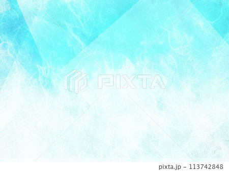 雲龍紙青色切り紙 雲龍紙青色切り紙 113742848