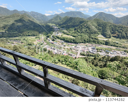 山寺(立石寺):五大堂からの眺め 山寺(立石寺):五大堂からの眺め 113744282
