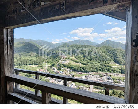 山寺（立石寺）：五大堂からの眺め 113744300