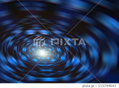 宇宙空間のワープをイメージした背景素材(ワームホール ・ブラックホールのイメージ) 宇宙空間のワープをイメージした背景素材(ワームホール ・ブラックホールのイメージ) 113744643