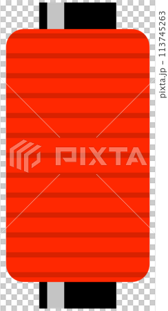 赤ちょうちんのコピースペース 113745263