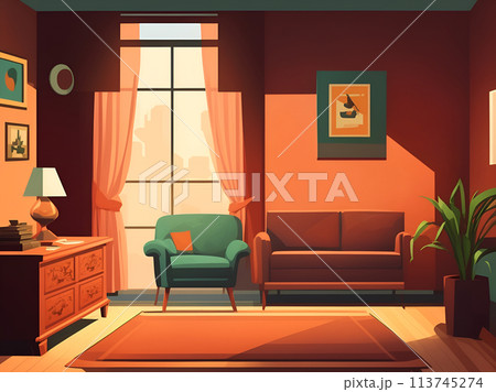 部屋「AI生成画像」 113745274