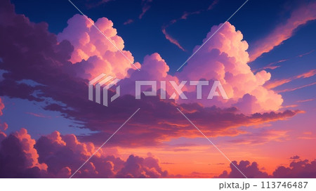 美しい紫空 美しい紫空 113746487