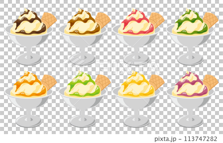 喫茶店のソフトクリーム 喫茶店のソフトクリーム 113747282