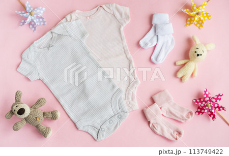 Fashion baby clothes and accessories. 113749422