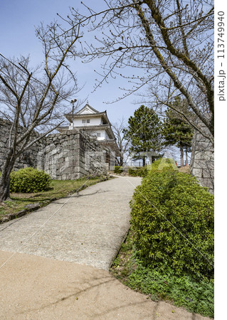 丸亀城(香川県)二の丸からの眺め 丸亀城(香川県)二の丸からの眺め 113749940