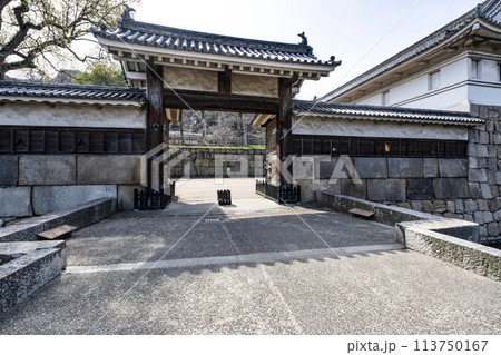 丸亀城（香川県）大手二の門 113750167