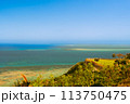 青い海と空と緑の知念岬公園 113750475