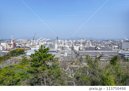 丸亀城（香川県）三の丸からの眺望 113750498