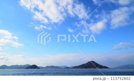 夏っぽくなってきた！瀬戸内広島安芸小富士 113752602