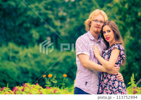 Happy couple outdoor. Happy couple outdoor. 113752994