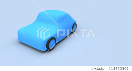 シンプルな車のイメージ画像 113753501