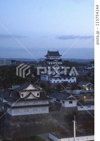 福山城同じ高で見る 113754144