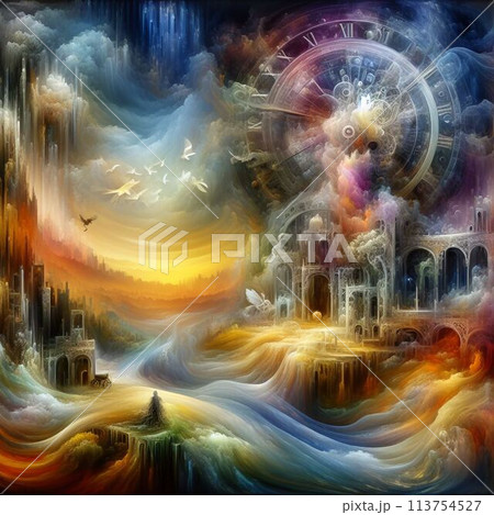 虹色に輝く時の門 虹色に輝く時の門 113754527