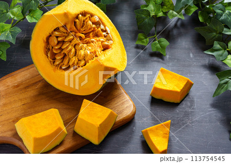 かぼちゃ かぼちゃ 113754545