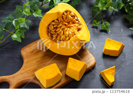かぼちゃ かぼちゃ 113754618