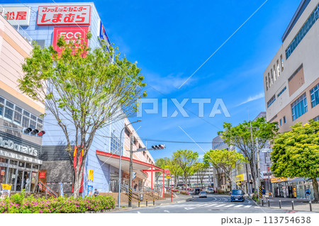 神奈川県横浜市の都市風景　東戸塚駅 113754638