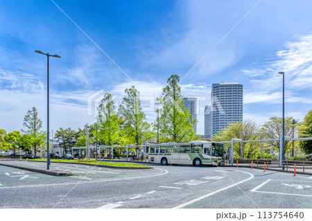 神奈川県横浜市の都市風景　東戸塚駅 113754640