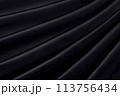 メタリックな質感のドレープのある背景用のメタリック感の布 113756434