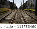 晴れた日の線路は続くよ 113756460