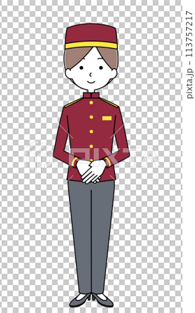鐘聲女孩插畫 113757217
