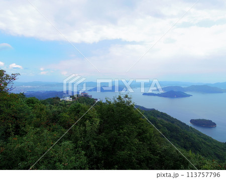 向島・高見山展望台より望む絶景(広島県尾道市) 113757796