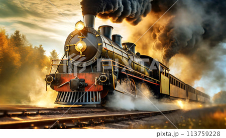 old locomotive 