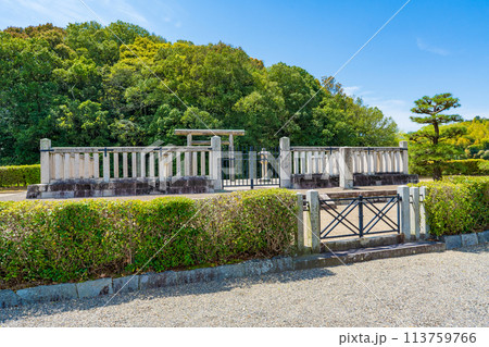 奈良県橿原市 第二十八代宣化天皇 身狹桃花鳥坂上陵 奈良県橿原市 第二十八代宣化天皇 身狹桃花鳥坂上陵 113759766