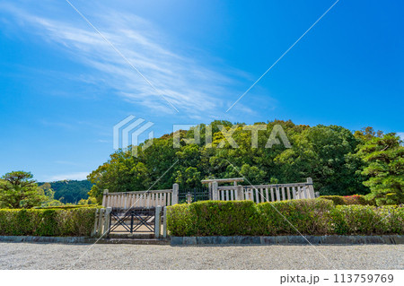 奈良県橿原市　第二十八代宣化天皇　身狹桃花鳥坂上陵 113759769