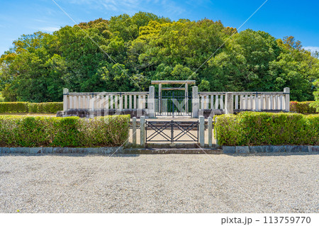 奈良県橿原市　第二十八代宣化天皇　身狹桃花鳥坂上陵 113759770