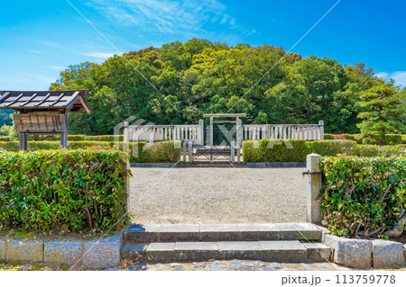 奈良県橿原市　第二十八代宣化天皇　身狹桃花鳥坂上陵 113759778