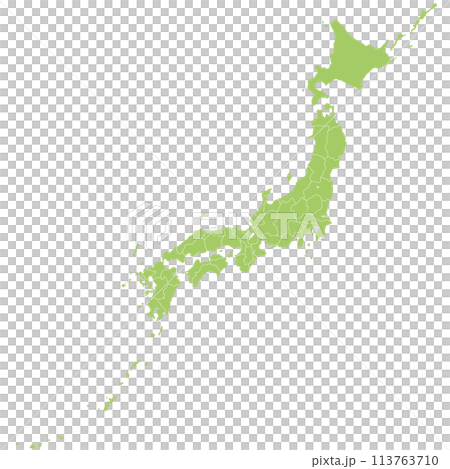日本地図 日本地図 113763710
