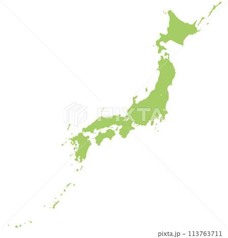 日本地図 日本地図 113763711