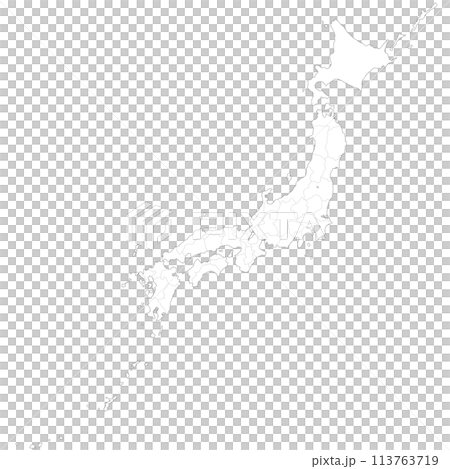 日本地図 113763719