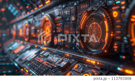 AIとコンピューターの未来イメージ 113763806