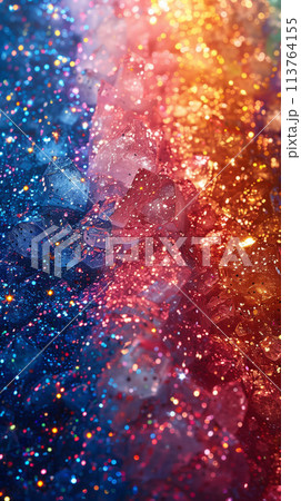 Stripes of Starlight Glisten in a Colorful Approach to Glitter, Bloggers Background 113764155