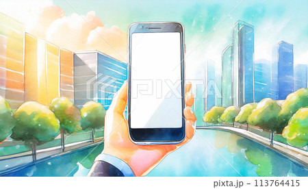 スマートフォン 113764415