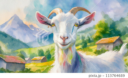ヤギ 113764689
